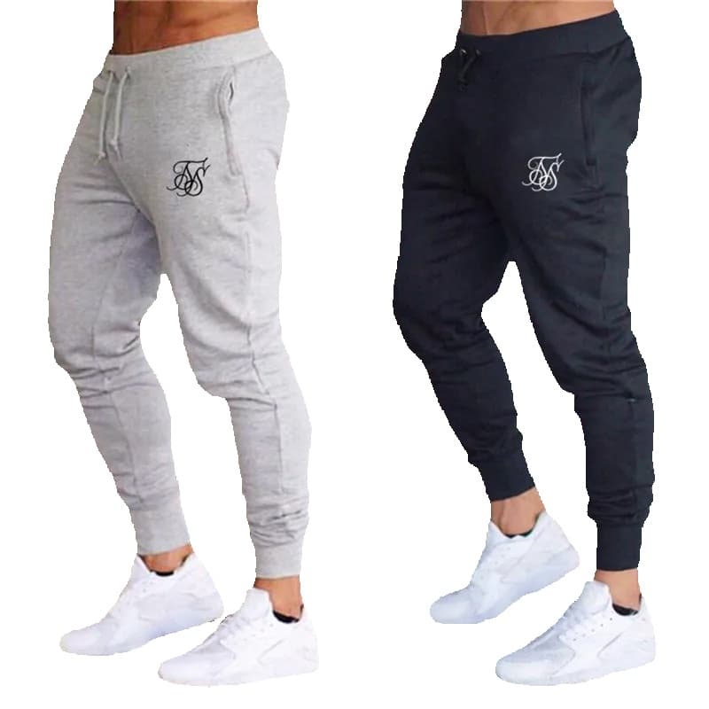 Mens Joggers Casual Cargo Fiess Male Sportswear Tracksuit Bottoms Skinny Sweatpants Trousers Gym Jogging Track Pants