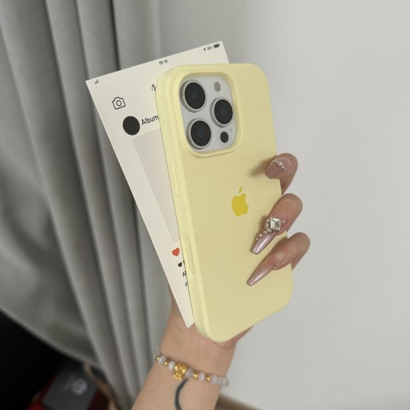 Bouton caméra IA intégré Dragon Fruit, couverture intégrale, compatible avec iPhone 16, iPhone 15, hommes et femmes, 14 PM Liquid