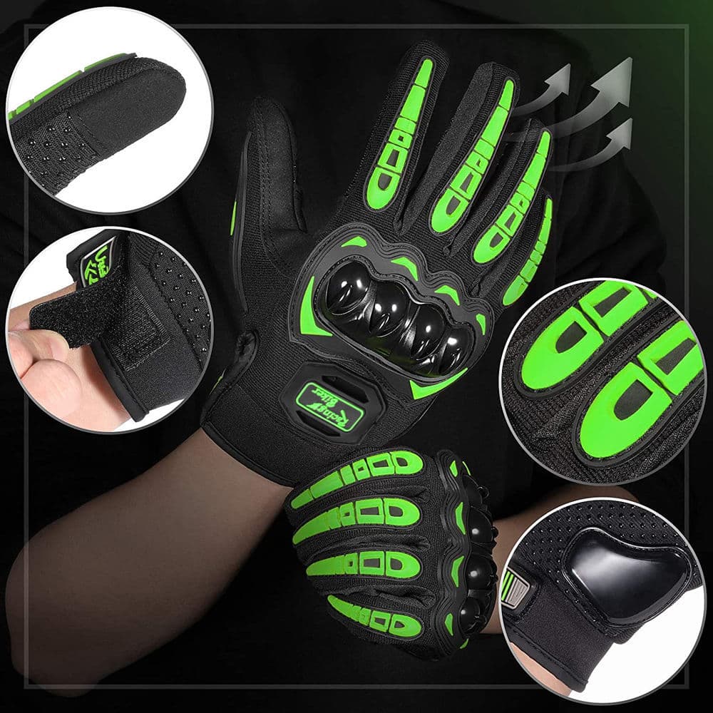 Cool designer selling touch screen motorcycle riding motorcycle rider gloves protection anti-fall protective hard shell off-road gloves