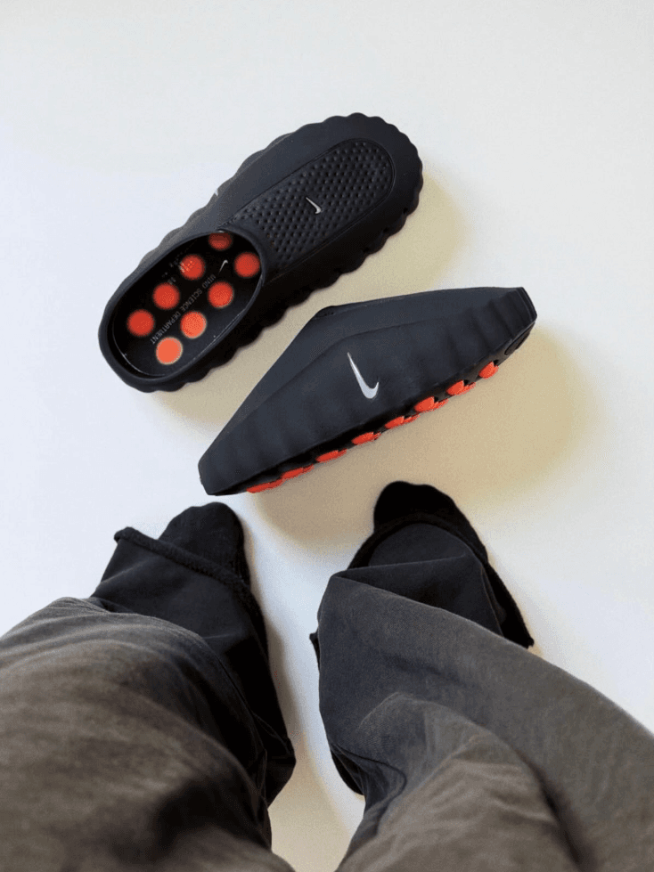 Nike Mind 001 Unisex Casual Outdoor Sports Slide Black