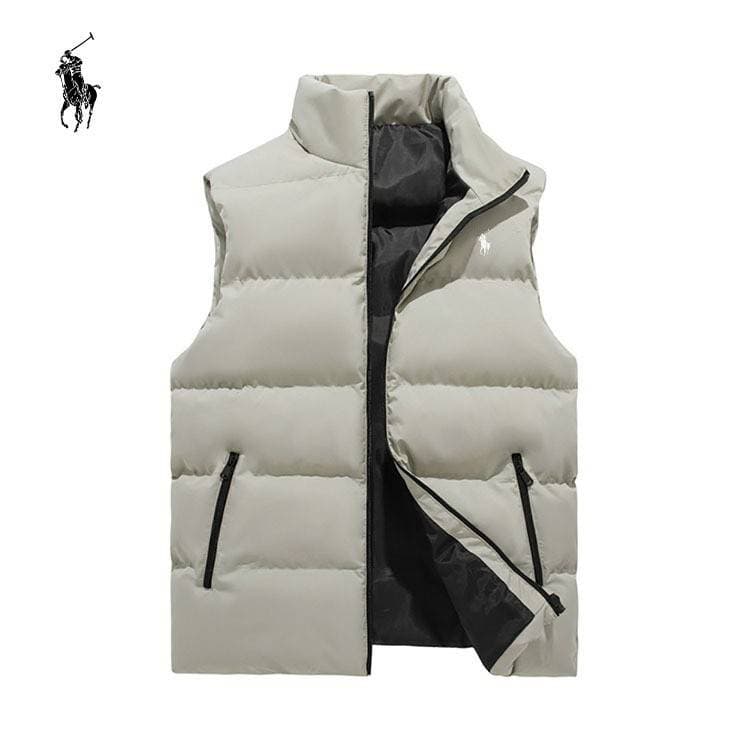 Gilet tendance pour homme, nouveau style automne/hiver, épais, chaud et coupe-vent