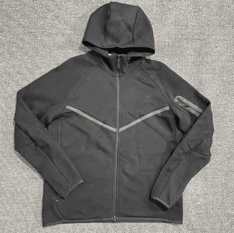 Ensemble de survêtement Nike Tech Fleece pour homme, sweat à capuche zippé et pantalon de jogging, 2 pièces, sport et loisirs.