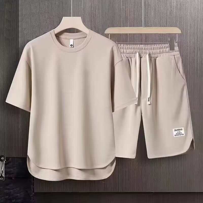 Men's Waffle-Knit Short Sleeve T-Shirt – Breathable & Lightweight Summer Top (M-5XL) – Casual Loungewear In Black/Brown/Grey/Beige/White​