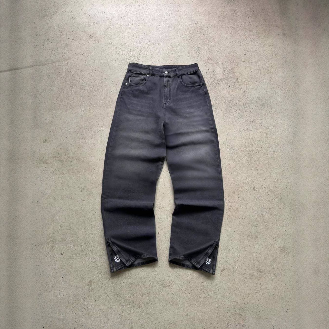 Men's Clothing Autumn And Winter Fashion Brand Three Color Leather Denim Workwear Lumberjack Boy Soft Jeans SJF