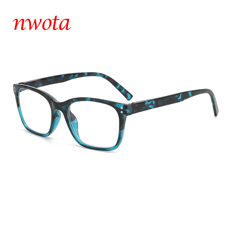 Men's Glasses New Style Square Frame Fashion Reading Glasses HD Reading Glasses Middle Aged And Elderly Presbyopic Glasses
