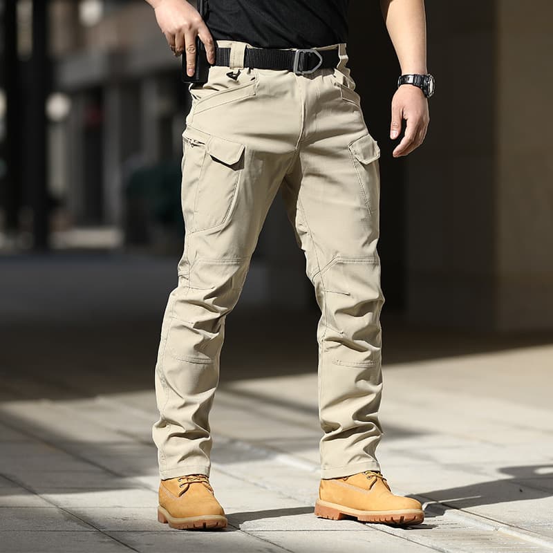 Men's Clothing Outdoor Archon Soft Shell Tactical Pants Stretch Fabric City Trousers Military Fans IX7 Multi Pocket Overalls Combat Pants