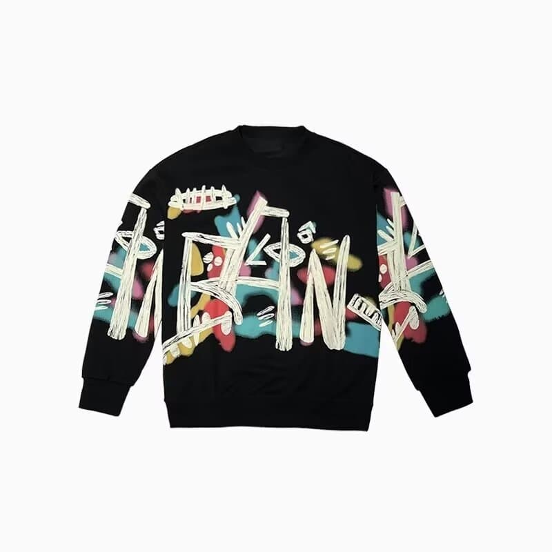 Sweatshirt Simple, Loose, Versatile, Fashionable Men's Long Sleeved Round Neck Sweatshirt, Youthful And Versatile