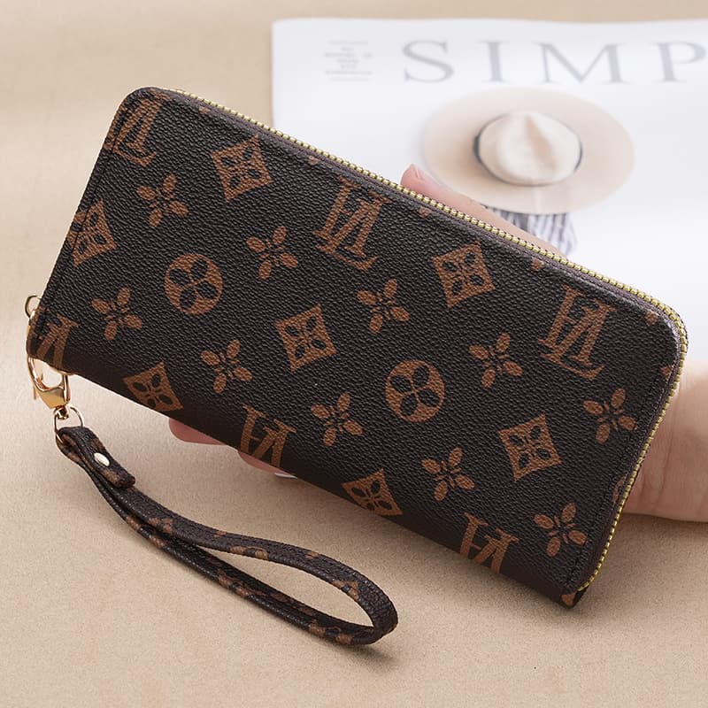 Wallet Purse For Women Women's Long Clutch Bag Multi-function Large Capacity Presbyopia Mobile Phone Bag Coin Wallet Wallet Wallet Wallet