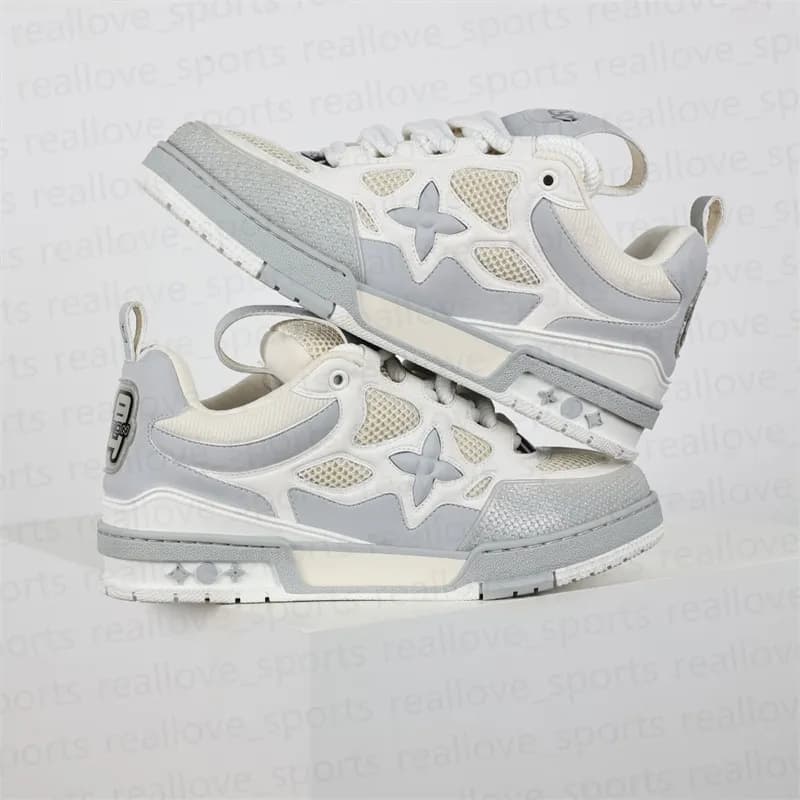 Chaussures décontractées d'été respirantes classiques pour hommes et femmes, blanches, style romantique, imprimées, vertes et rouges.