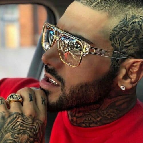 Male sunglasses, large gafas de Sol lentes de MODA para OCULOS espejuelos