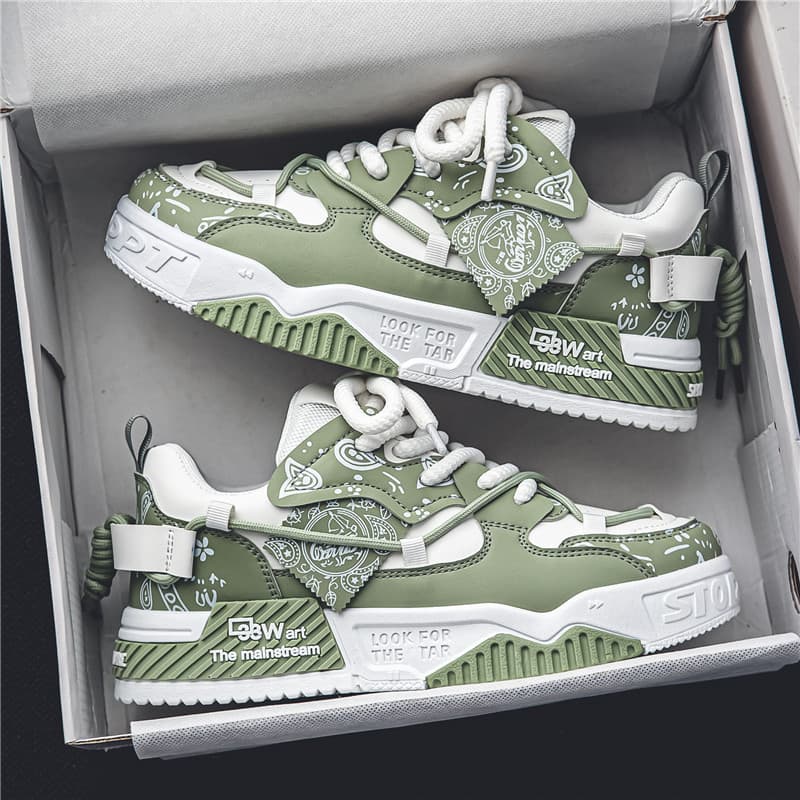 Men’s Shoes Popular Online Models, Thick Soled, Versatile, Breathable Sports Shoes, Casual, Youth Height Enhancing, Niche Trendy Shoes