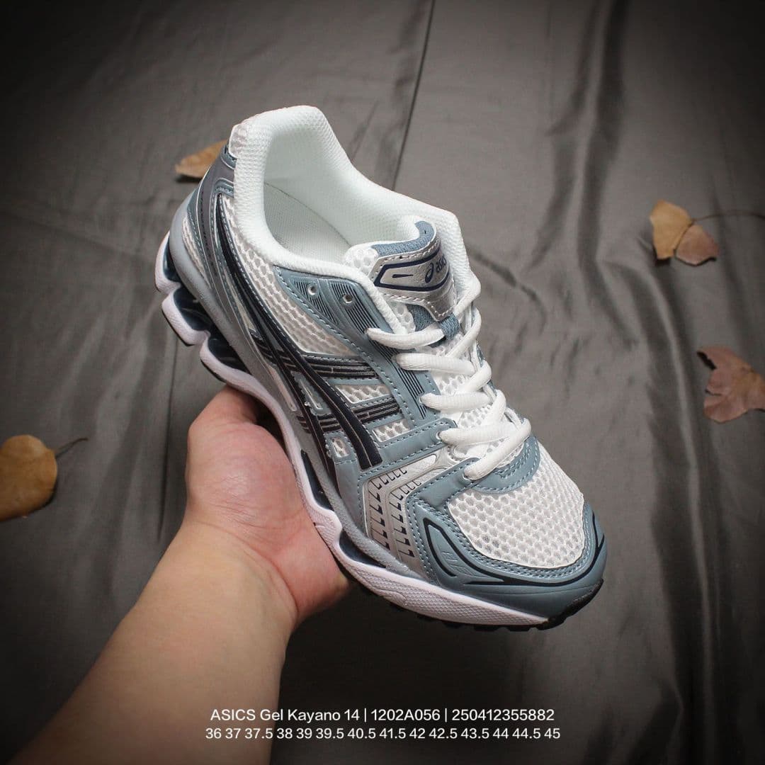 Chaussures de course basses en mesh Gel-Kayano14 originales, confortables, protectrices, amortissantes, durables et respirantes.