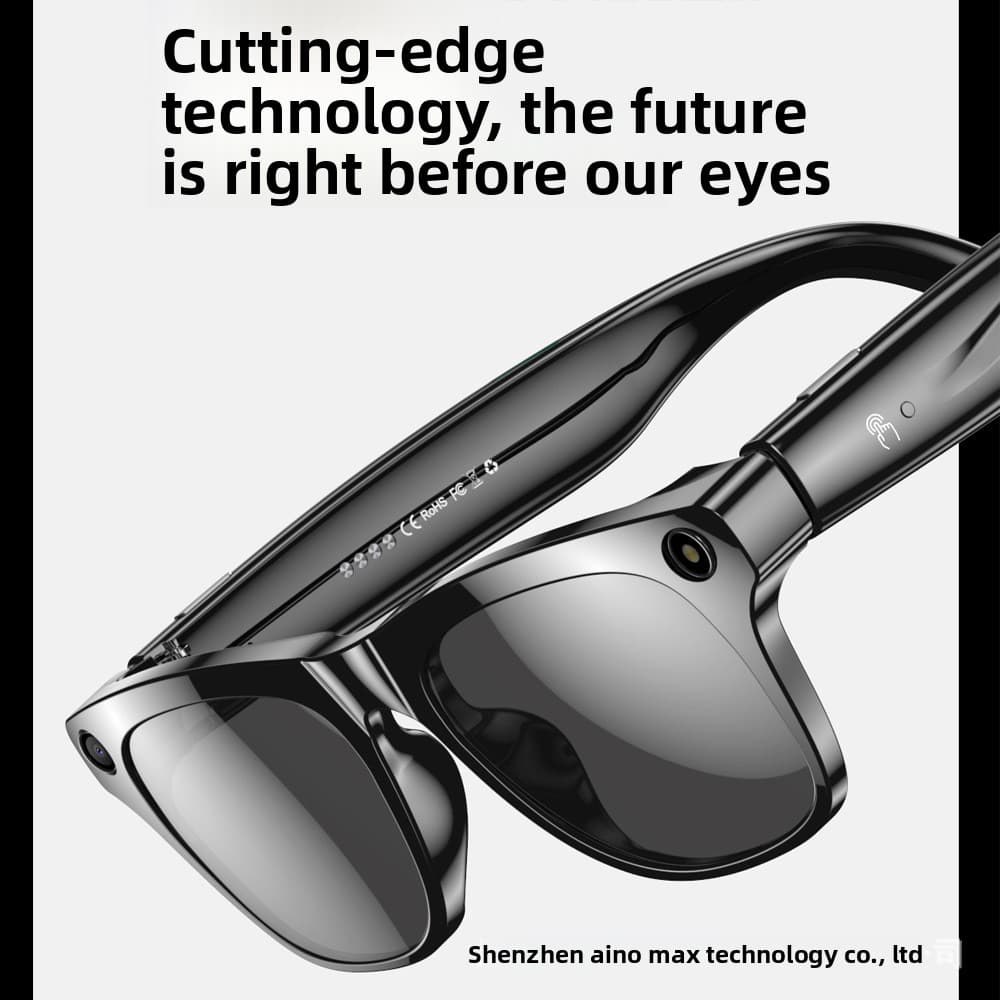 xk One ProAI Wireless Voice-controlled Bluetooth Camera, Video Recording, Translation, High-tech Smart Glasses