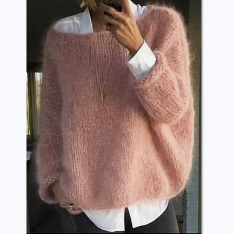 Women's Clothing autumn and winter knitted tops fashionable casual sweater women's clothing