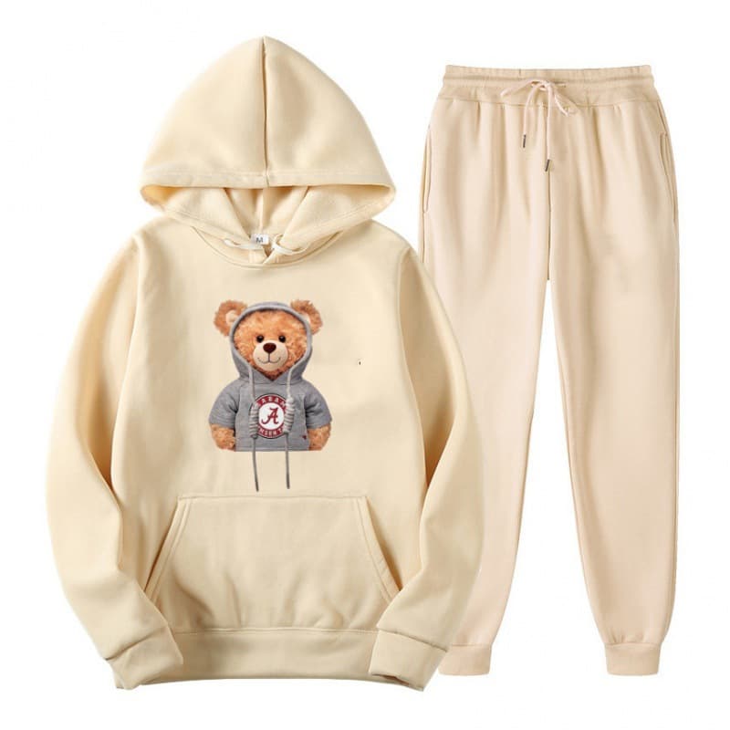 Women's Clothing New Sweatshirt Large Size Suit Female Loose Sports Casual Two Piece Suit