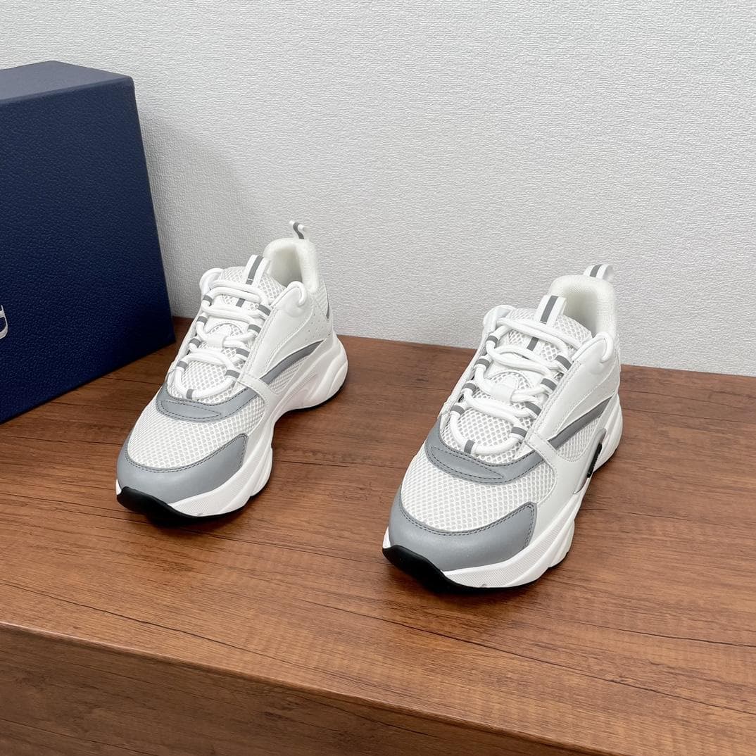 Chaussures de sport décontractées populaires pour hommes B22, en maille élastique avec lacets et semelle épaisse, confortables et polyvalentes, r