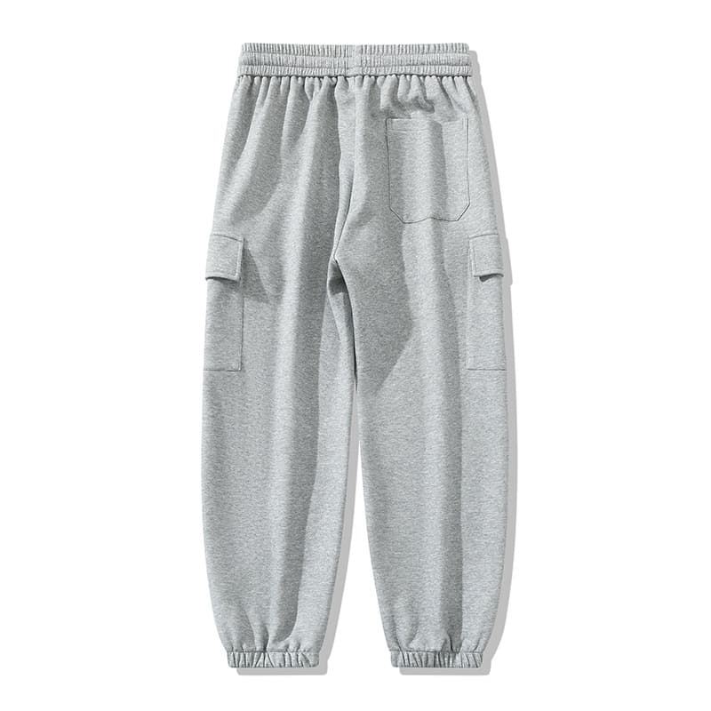 Tie Feet Men's Spring Japanese Classic Retro Two-color Tooling Tie Feet Loose Sweatpants Long Pants Tide