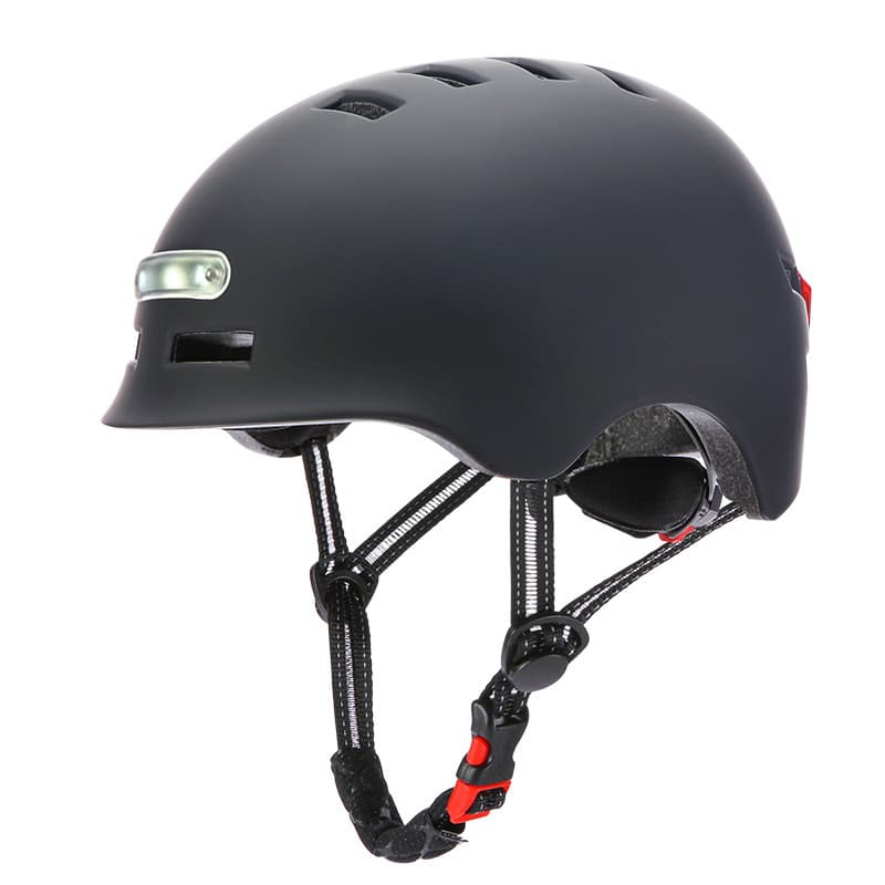 Smart Helmet With Light For Skateboard, Bicycle, E-Scooter, Road Bike, Ride-Hailing & Mountain Biking, Caving Sports