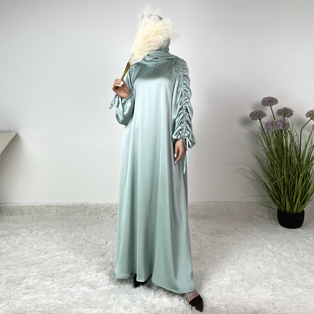 Women's Clothing New Fashion Loose Long Skirt Dress National Costume Arabic Clothing 4617