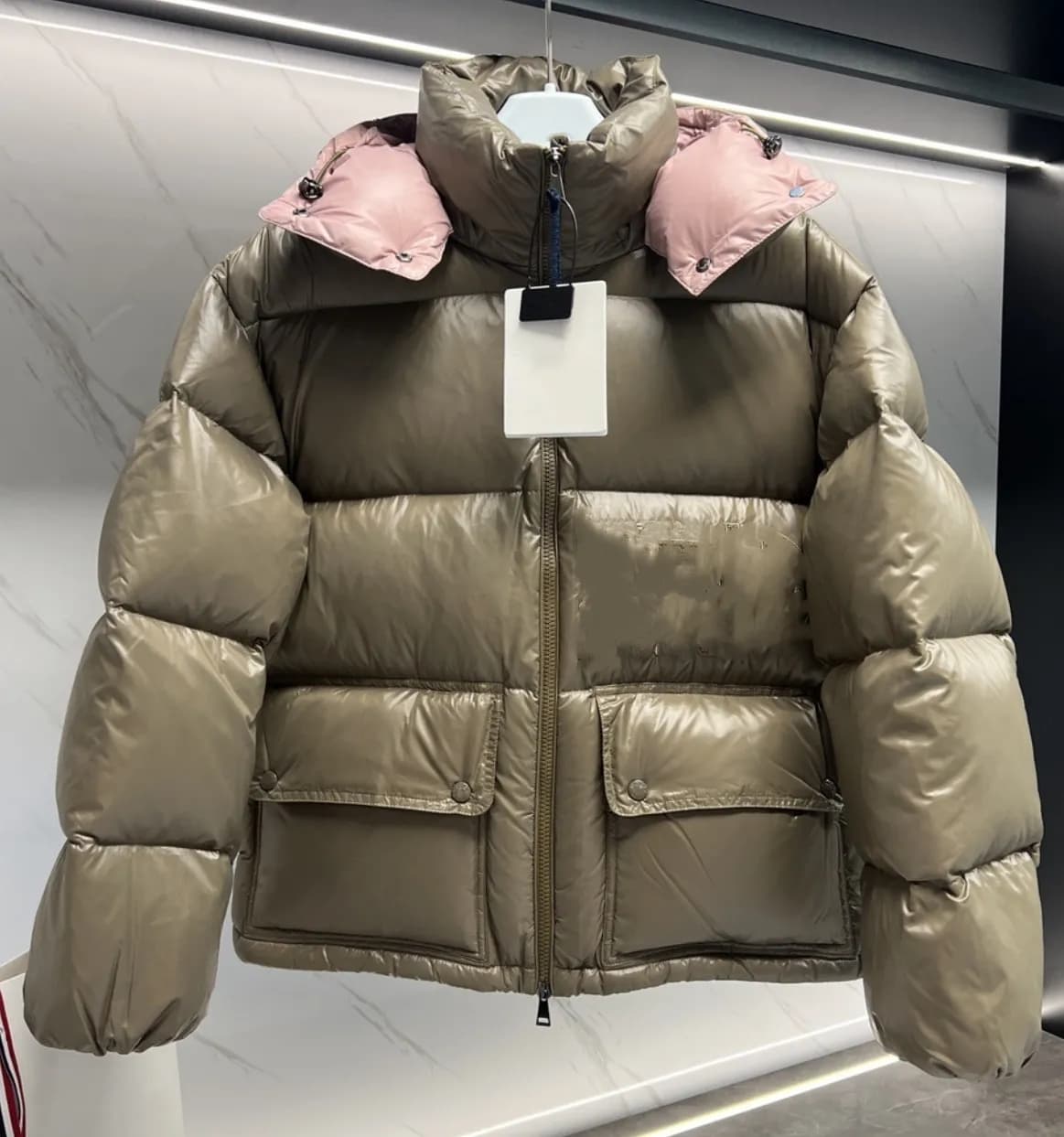 Manteaux matelassés et parkas épais pour femmes, vestes d'extérieur de marque, veste en duvet chaude avec fermeture éclair de marque Matter Abbay