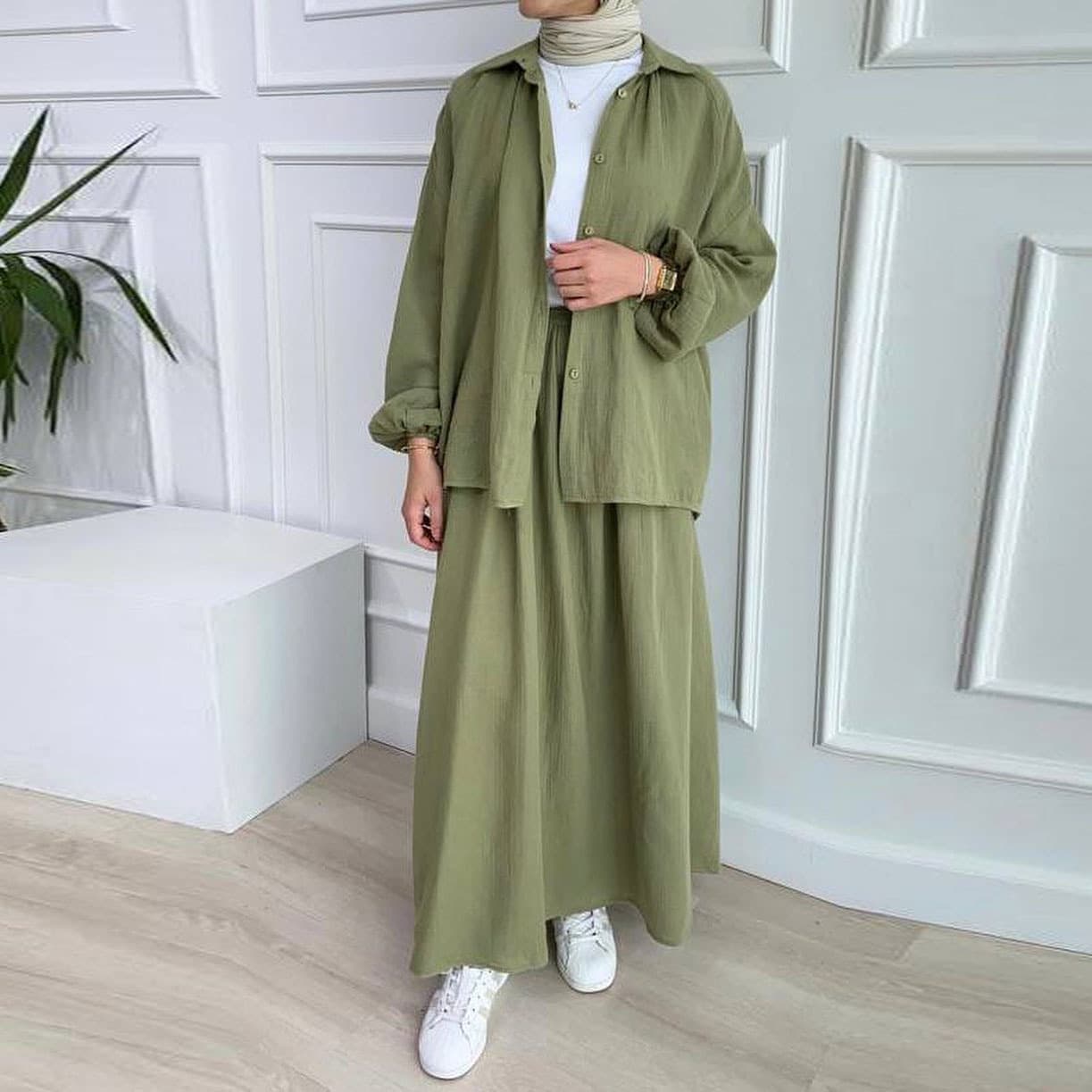 Women's Clothing New Fashion Loose Long-sleeved Shirt Cardigan