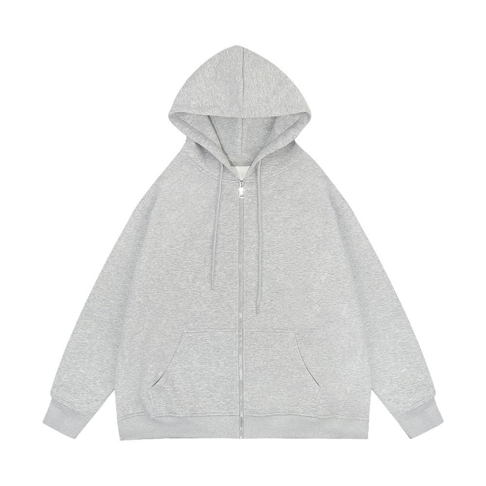 Men's Clothing iron zipper hoodie light cardigan zipper hooded sweatshirt