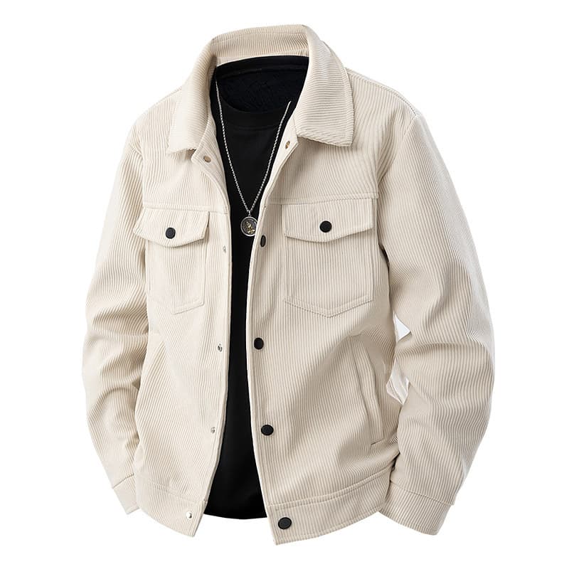 2025 Spring And Autumn Trendy Men's Clothing New American Style Cool Casual Sports Versatile Shirt Jacket