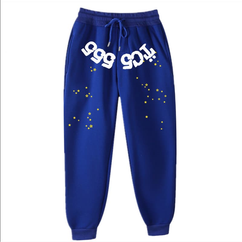Sweat à capuche et pantalon de survêtement imprimé automne/hiver de la série Spider 555