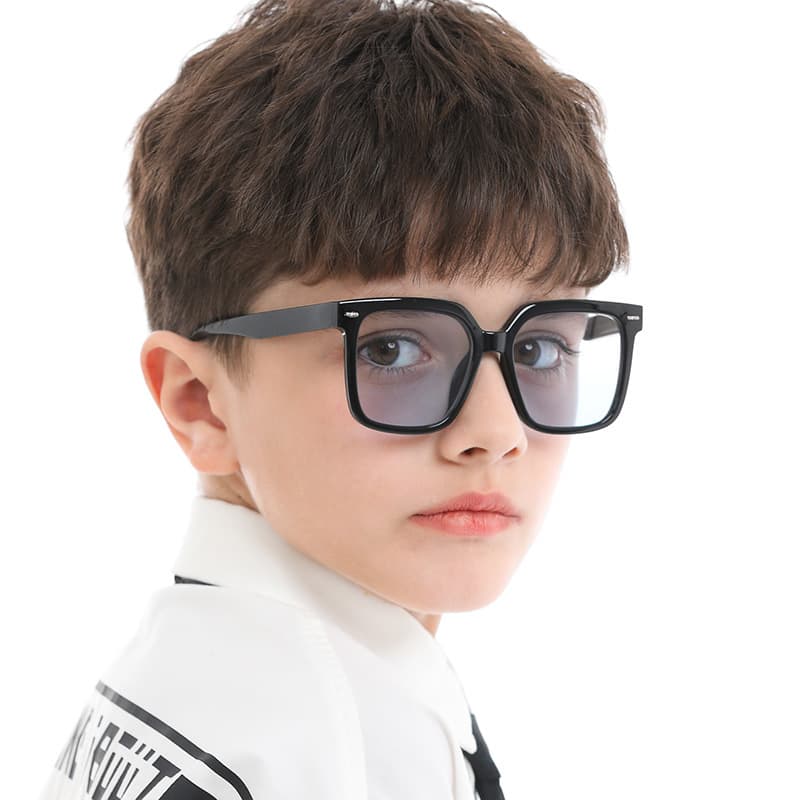 2023 Square Children's Glasses Student Sunglasses Sun Visors 6-090