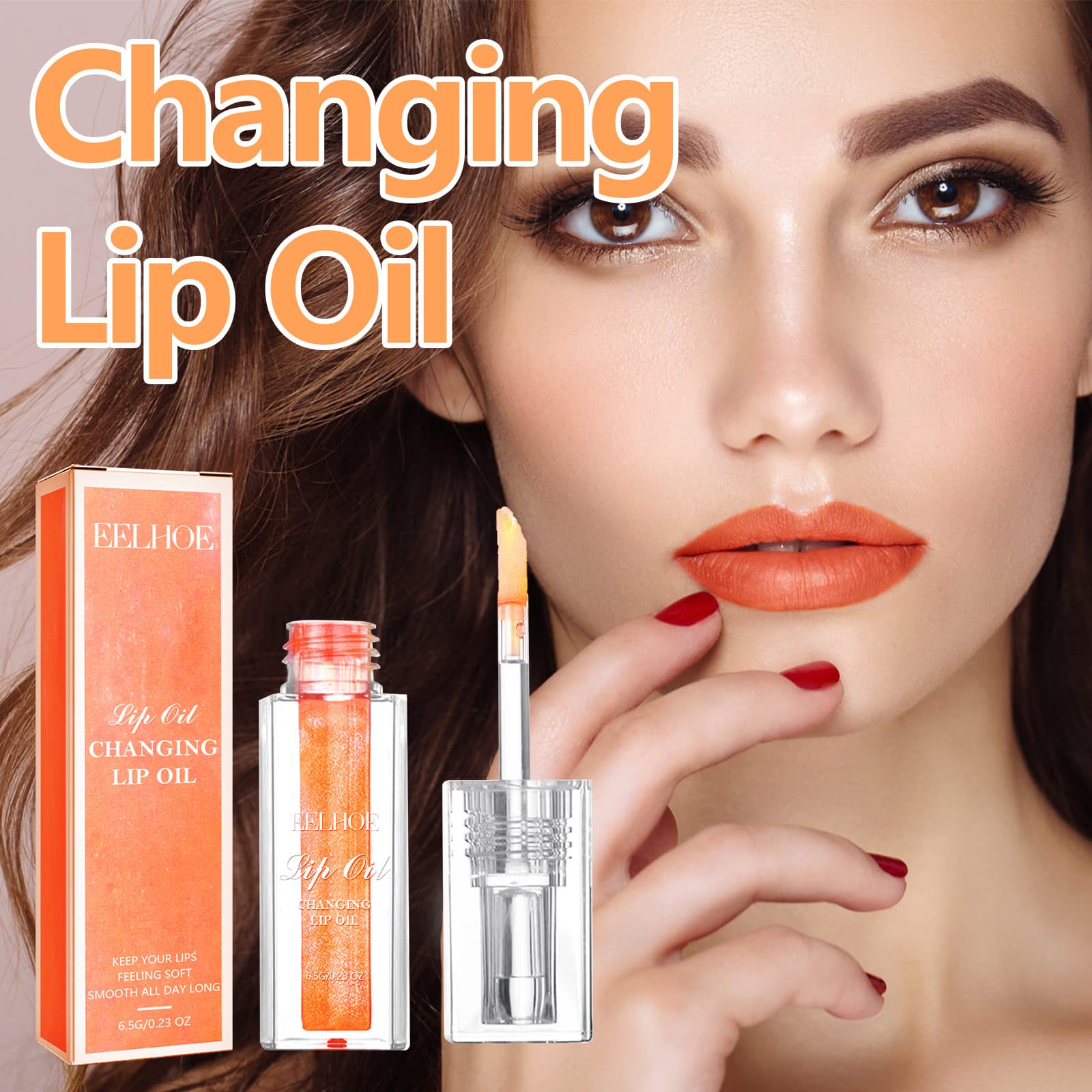 Color Changing Gently Removes Keratin, Plump, Delicate, And Glossy Lip Oil