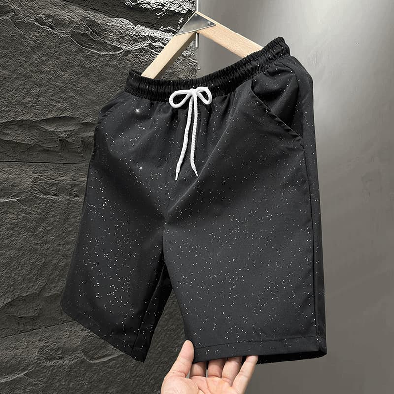 Men's Summer Beach Casual Sports Shorts Five Point Straight Pants Trendy Cross Border Foreign Trade Running