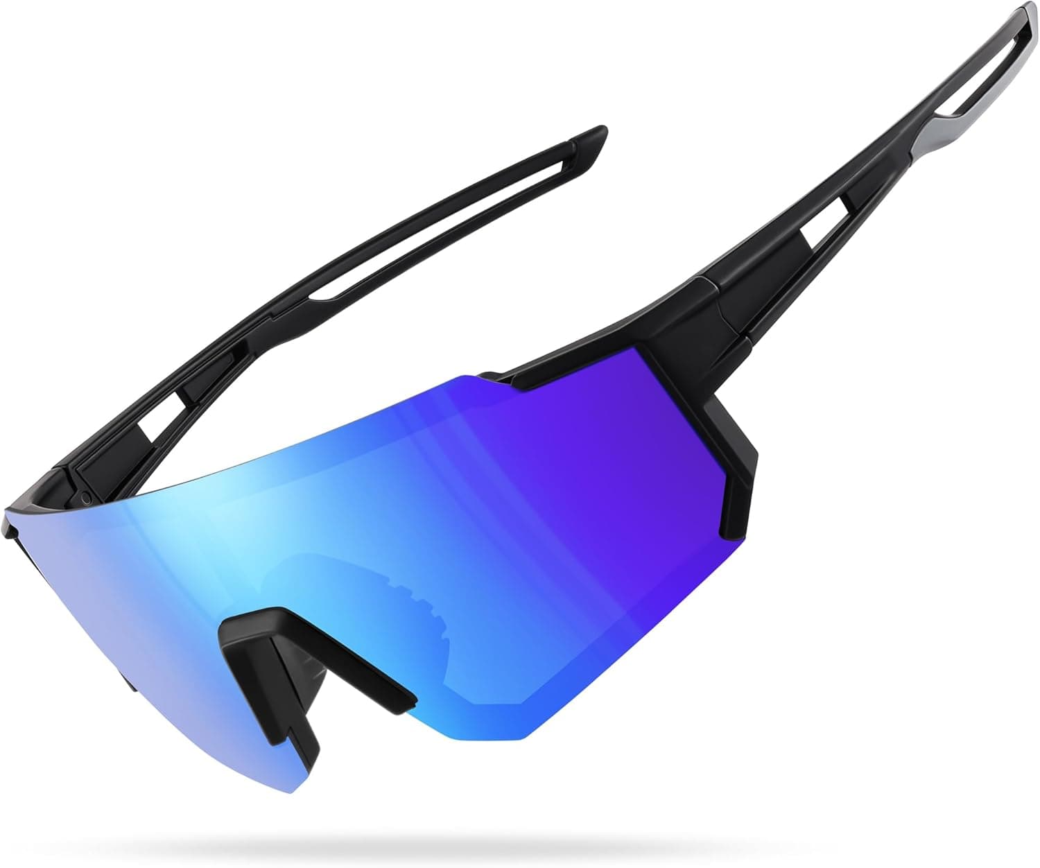 Suoso Sports Glasses Sunglasses For Men And Women, Cycling Polarised UV400, Ski Quick, Rave Bicycle Fishing Road Bike
