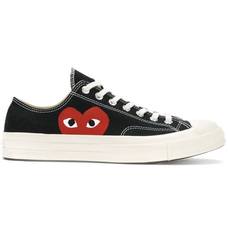 Chaussures décontractées en toile pour hommes et femmes Comme Des Garcons Play (cdg)
