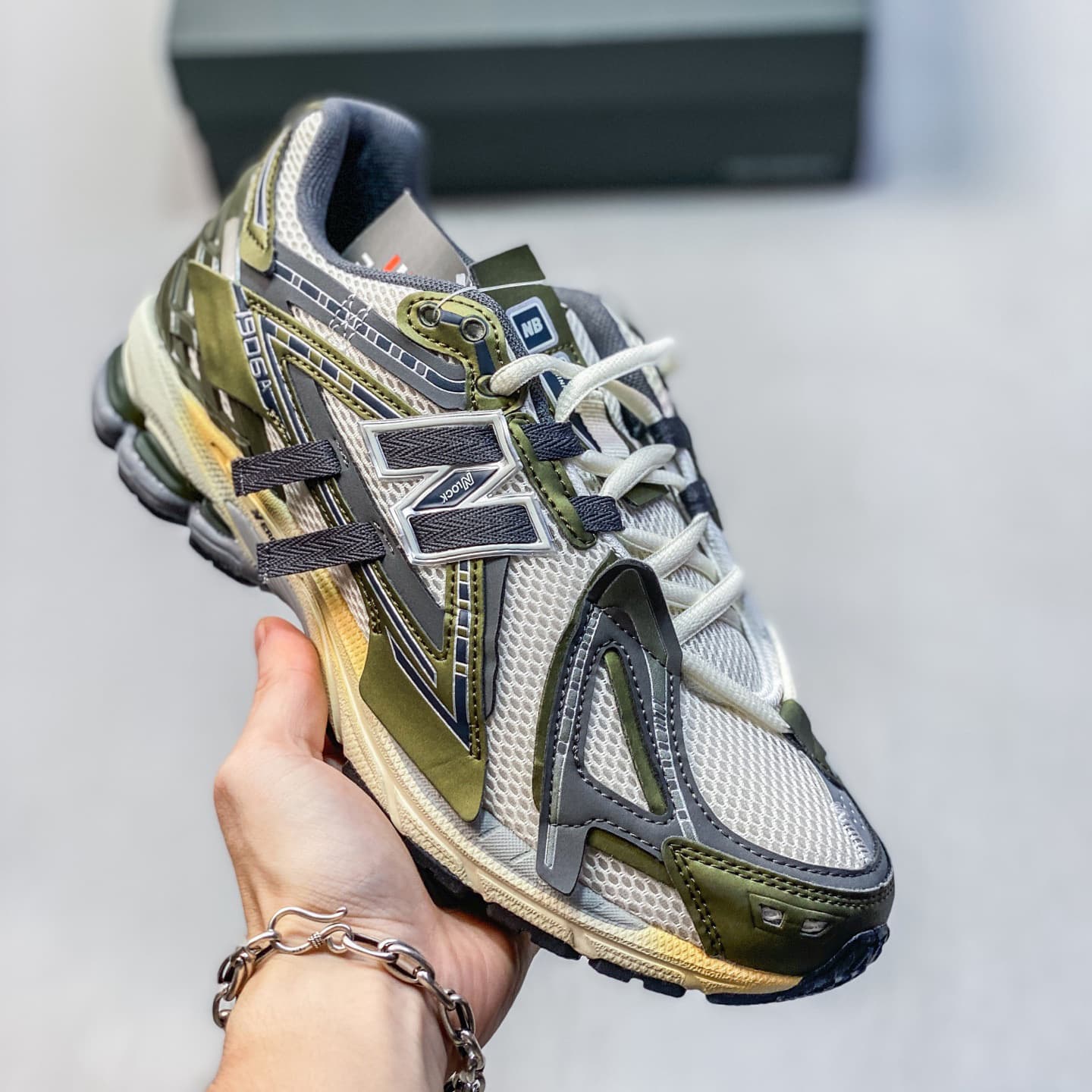 Putian Original Quality, Cross-border NB Retro Running Mesh Respirant Chaussures de Sport Décontractées, Mode et Polyvalentes