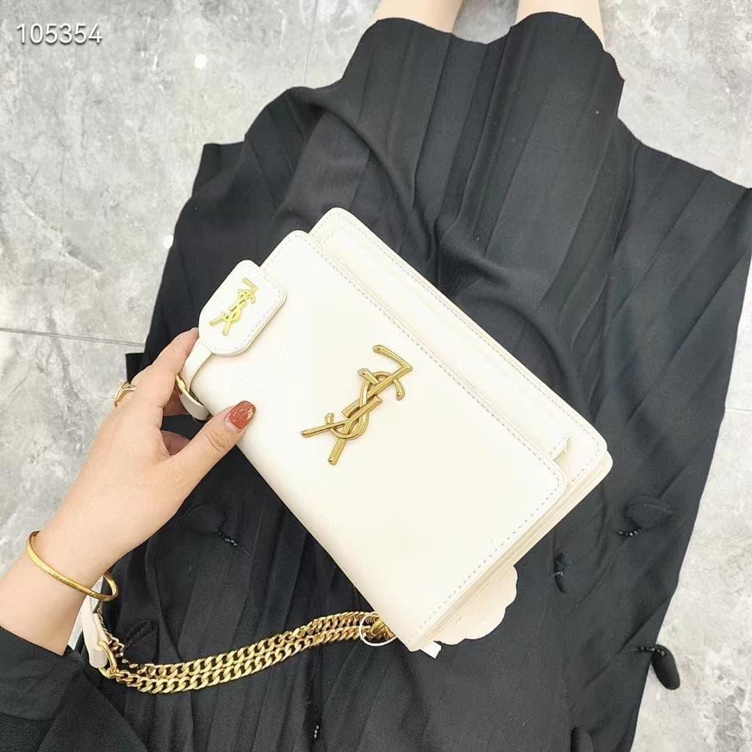 Sac à main de luxe en cuir de peuplier pour femme, nouveau sac haut de gamme 2023, sac messager léger à chaîne de luxe