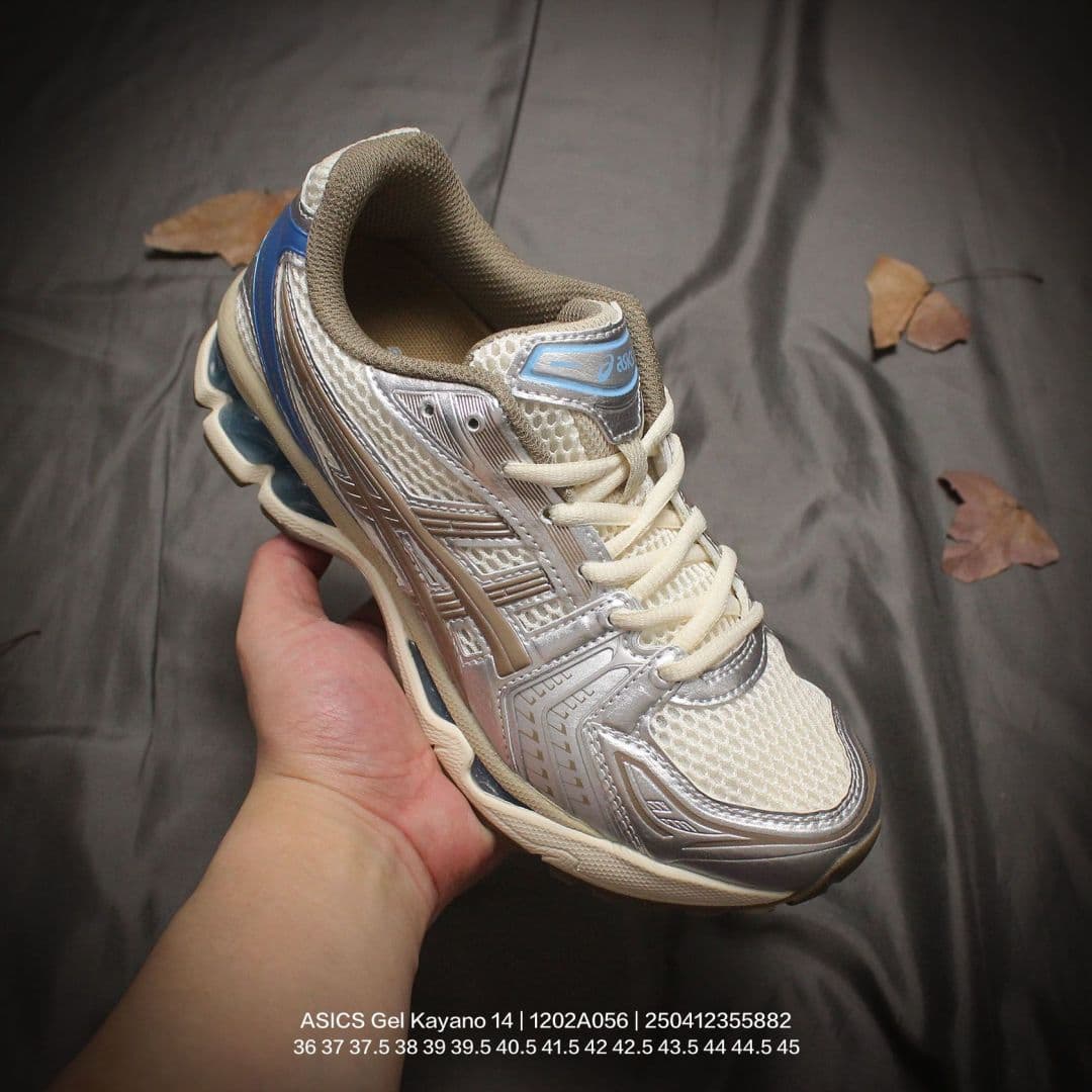 Chaussures de course basses en mesh Gel-Kayano14 originales, confortables, protectrices, amortissantes, durables et respirantes.