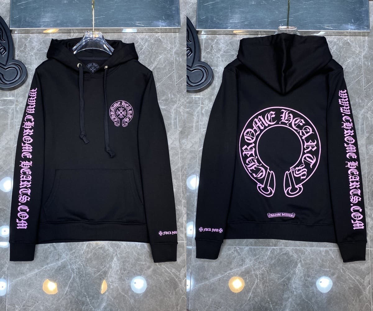 Sweat à capuche Chrome Hearts Cross, version correcte 25ss, polyvalent et tendance, vente en gros