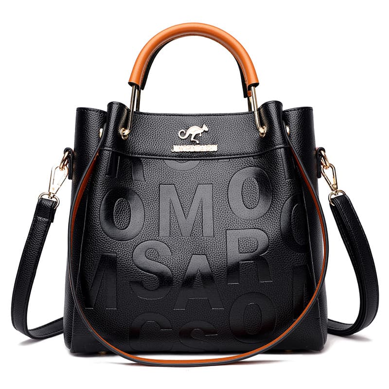 Sac bandoulière rouge grande capacité pour le commerce extérieur transfrontalier 2026, sac à bandoulière The Same Paragraph pour femmes