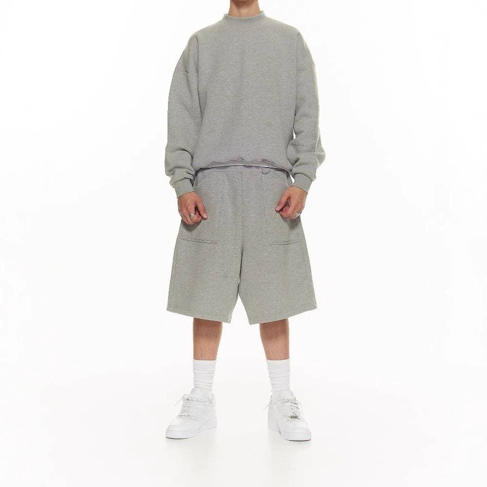 Men's Clothing Summer Straight Loose Multi Pocket Shorts Casual Pants High Street Hip Hop Wear Y2k Men And Women Pants