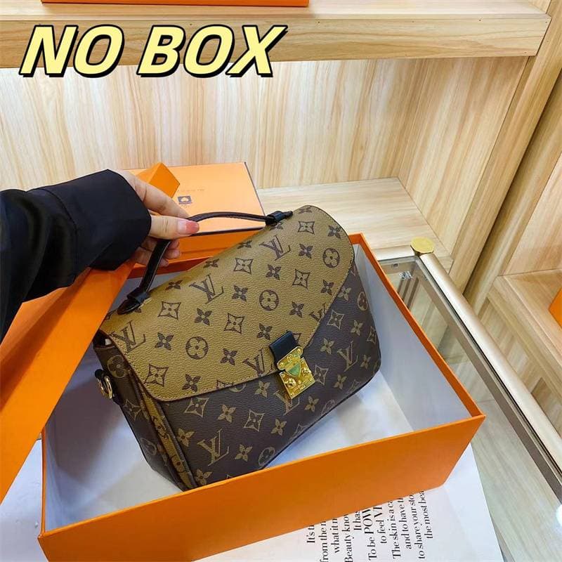 【Louis Vuitton】Sac à rabat pour femme Sac à bandoulière classique à une épaule pour femme de couleur assortie