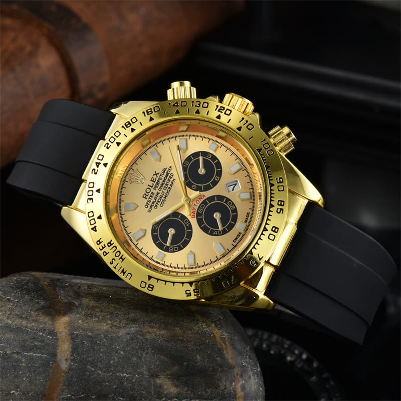 Montre à Quartz pour hommes, classique, populaire, légère, de luxe, pour loisirs, étanche, calendrier, bande sélectionnée