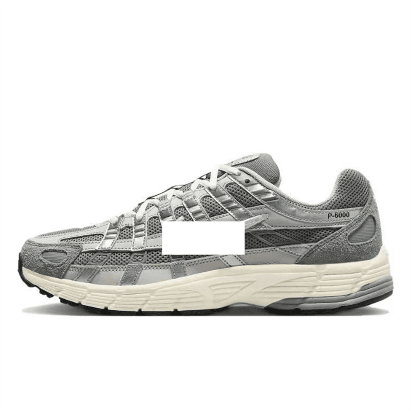 Chaussures Pure Original P6000 Blanc Argent Blanc Pur Bleu Blanc Riz Blanc Rouge Rétro Résistant à l'usure Daddy Mesh Respirant Hommes et Femmes S