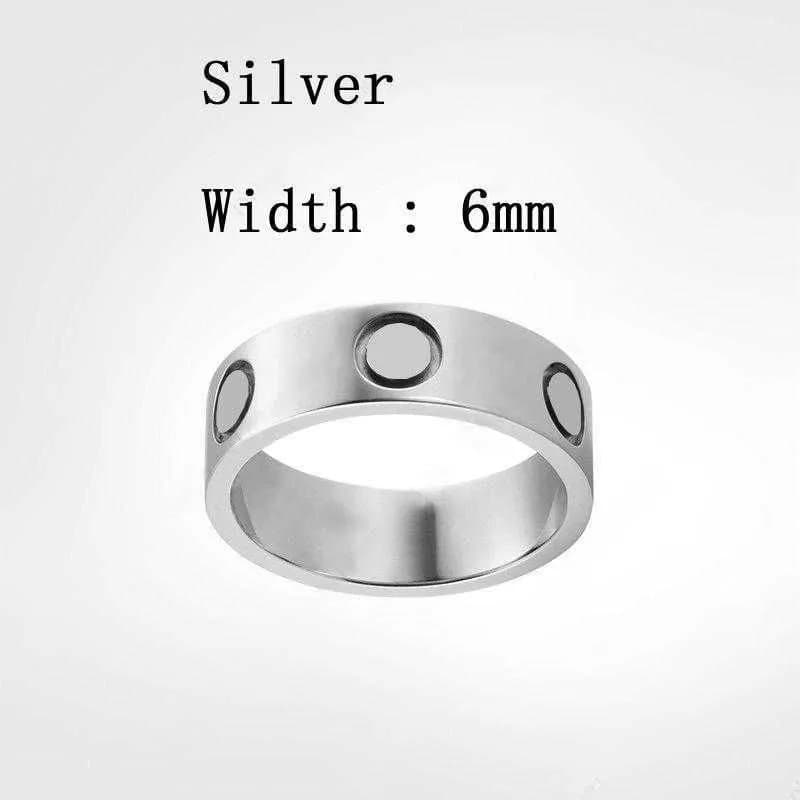 Bague Nail Love pour femme, bague classique de luxe en or pour l'amour et le mariage, avec pochette rouge, inaltérable et hypoallergénique.