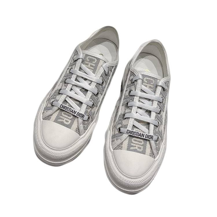 Chaussures de sport, chaussures en toile à semelles épaisses, chaussures décontractées alphabet, baskets polyvalentes de style universitaire