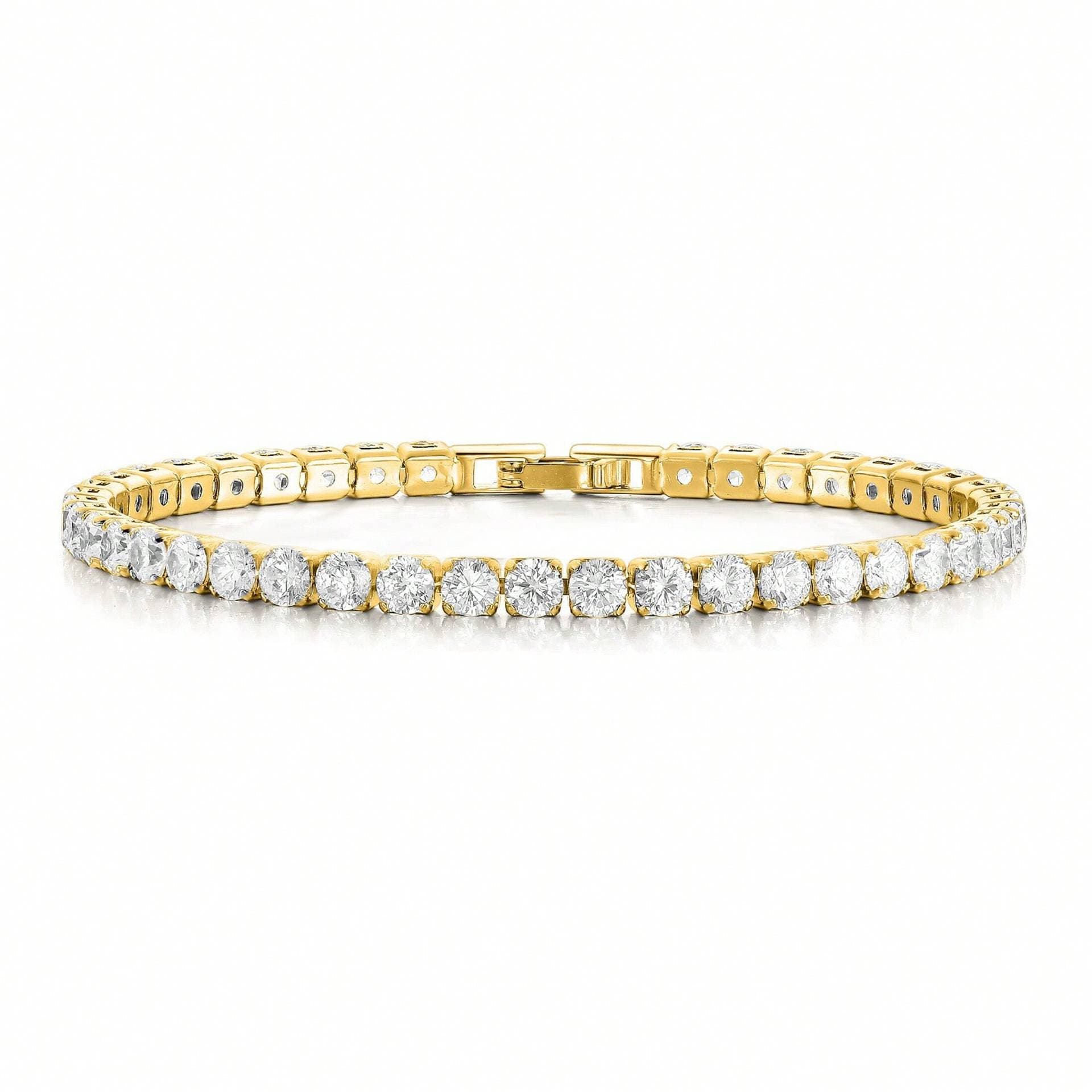Bracelet Hip Hop Zircon Bracelet de cheville Zircon Bracelet simple Cadeau Hiphop