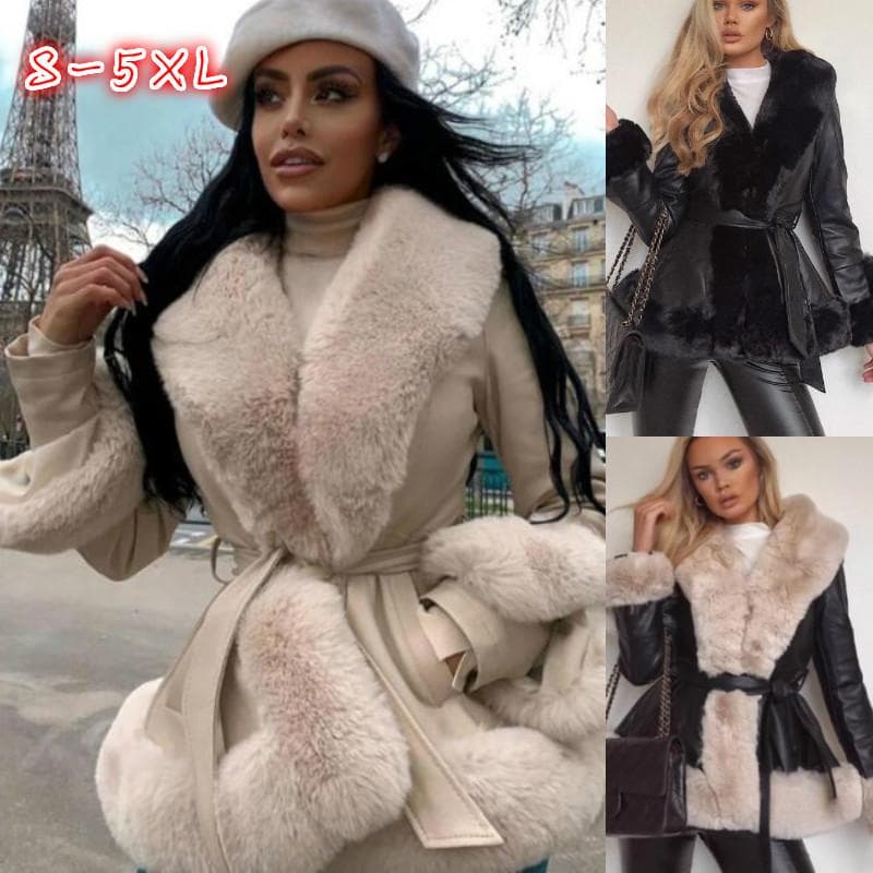 Women's Solid Color Casual Faux Leather