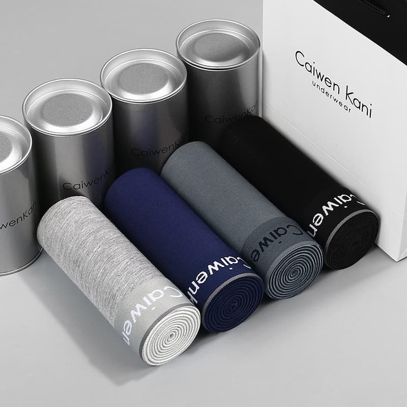 Premium Cotton Modal Men's Boxer Briefs - Breathable, Soft & Comfortable Underwear For Daily Wear - Multipack Gift Set