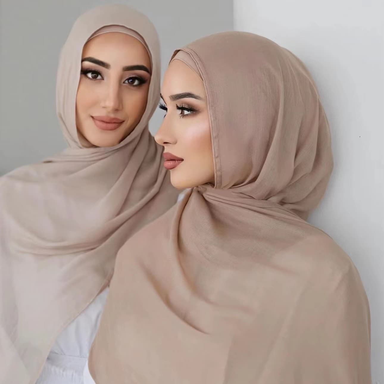Soft & Breathable Modal Scarf – Lightweight Wide-Band Shawl, Versatile Wrap For Women, Multi-Use Headscarf In 32 Colors