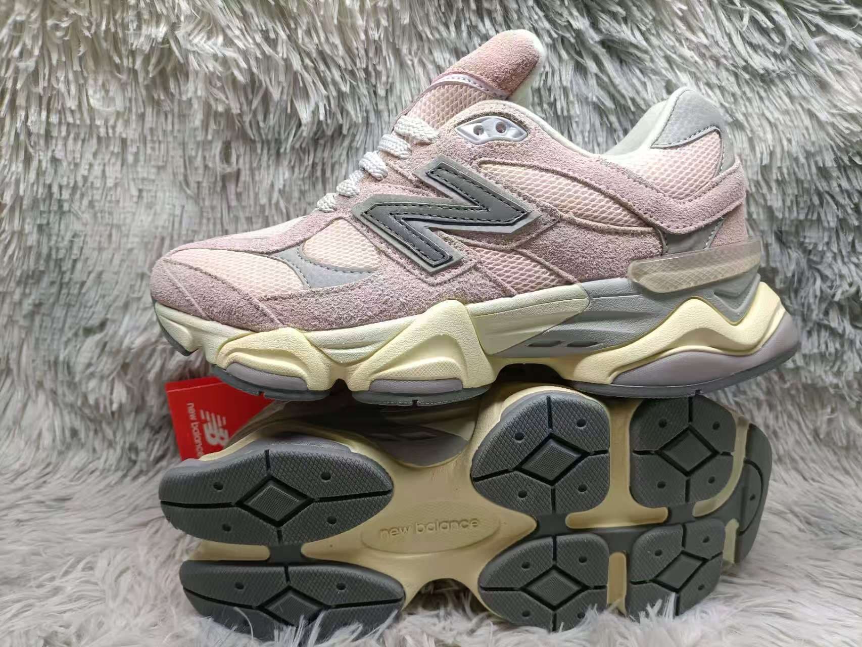 Baskets unisexes NewBalance NB9060 pour couples, style rétro décontracté, pour la course lente, style « papa ».