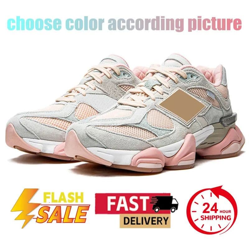 Chaussures de course New Balance 9060 Triple Black Blanc Bleu Rose Gris Marron Homme Femme Outdoor Trainers Baskets Pointures 36-46